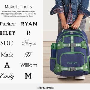 Pottery Barn Kids Backpack